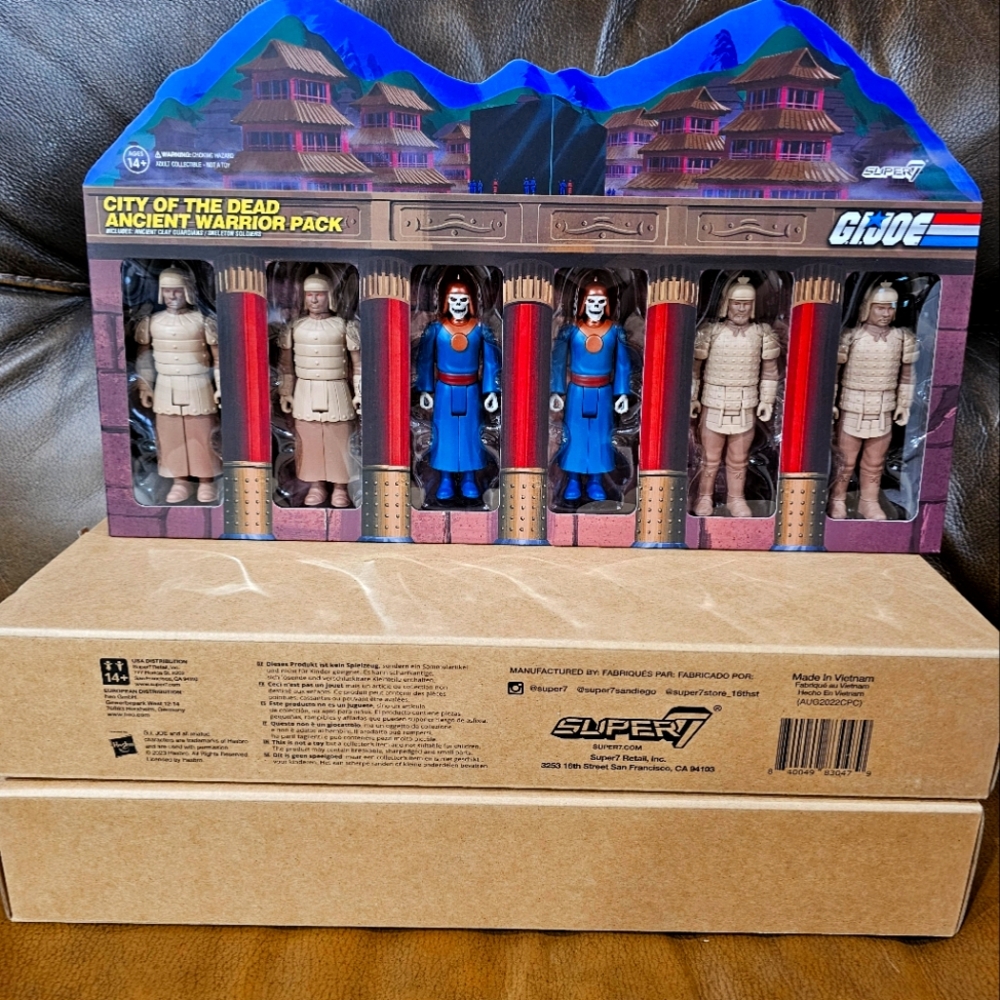 Super7 G.I. Joe City of The Dead Ancient Warrior Pack